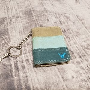 American Eagle Blue & Grey Folding Wallet